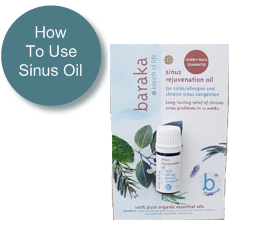 How to use our sinus oil